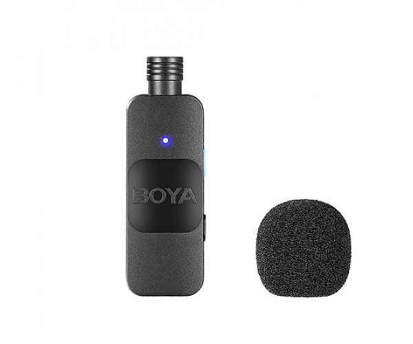 BOYA BY-V2 Ultracompact 2.4GHz Wireless Microphone System for IOS device