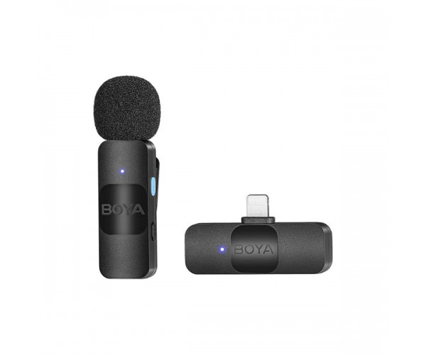 BOYA BY-V1 Ultracompact 2.4GHz Wireless Microphone for IOS device