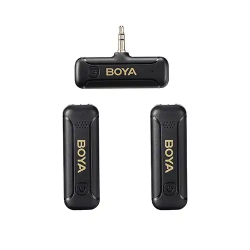 BOYA BY-WM3T2-M2 Mini 2.4GHz Wireless Microphone for 3.5mm Jack device