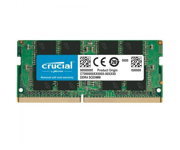 Crucial 8GB Single DDR4 3200MHz Laptop RAM