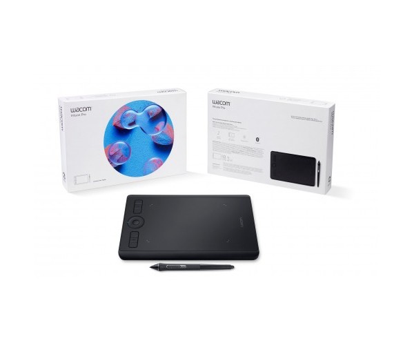 Wacom PTH-460/K0-CX Intuos Pro S 10.6 x 6.7 x 0.3 inch Graphics Tablet