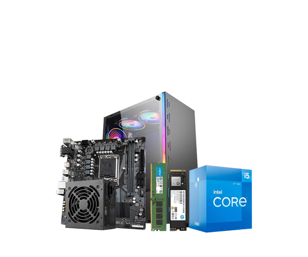 Intel Core 12400 12th Gen Processor With 8gb Ddr4 Desktop Pc