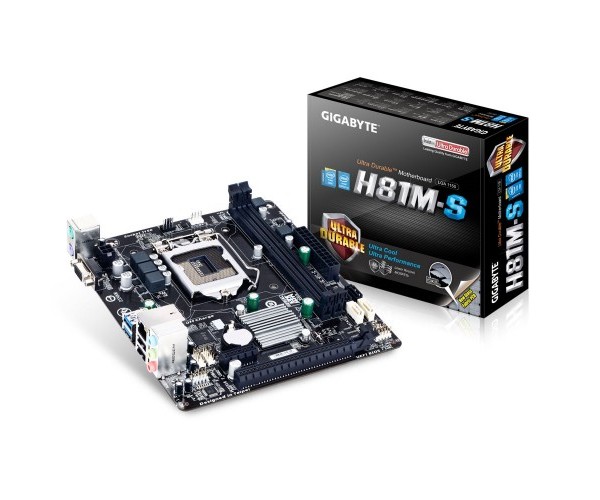Gigabyte H81M-S 4th Gen Intel Motherboard