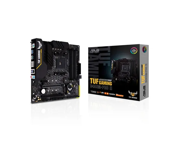 ASUS TUF B450M-PRO II AM4 PCIe 3.0 MATX AMD GAMING Motherboard (China Version)