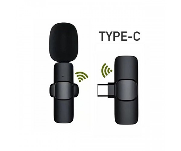 K9 Type C Wireless Lavalier Microphone