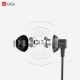 UiiSii HM12 Wired In-Ear Deep Bass Earphone (Black)