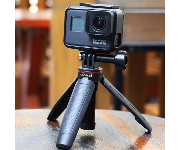 ULANZI MT-09 GoPro Vlog Tripod, Hand Grip And Selfie Stick