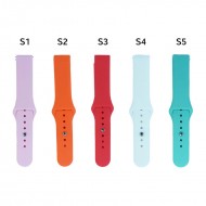 18mm Silicone Strap For Smart Watch