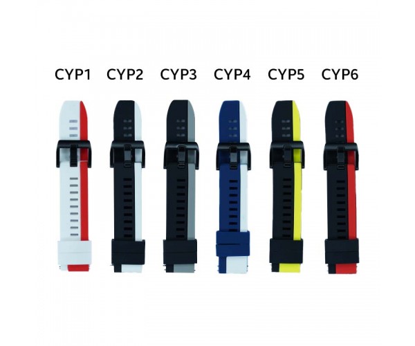 22mm Silicone CYP Strap For Smart Watch