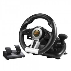 PXN V3 Pro Racing Game Steering Wheel USB Vibration Dual Motor