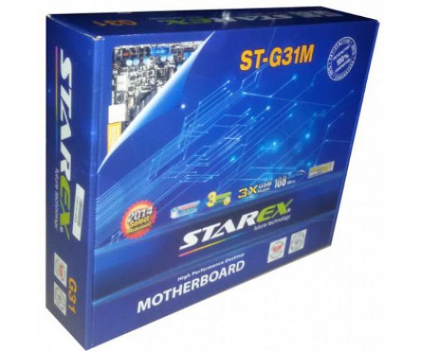 Starex G41 FSB Support SATA Connector USB 2.0 Mainboard