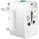 Travel Adapter, Universal All-In-One Worldwide International Travel Plug Converter