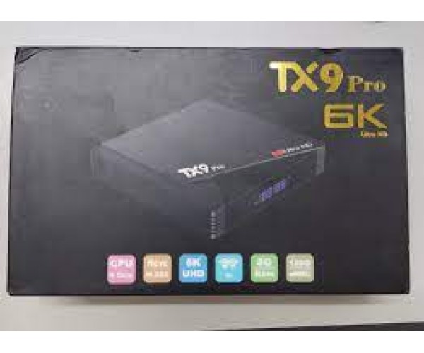 TX9 pro 6K Ultra HD TV BOX