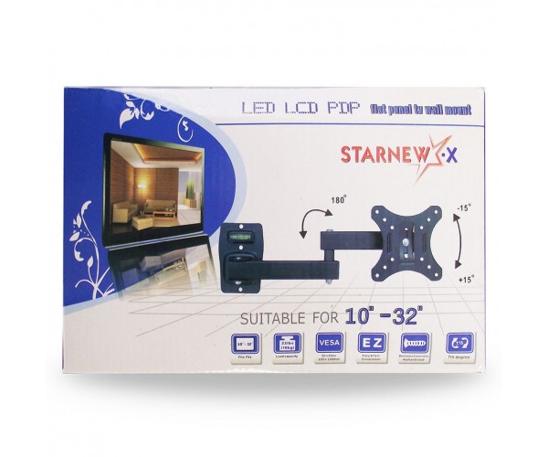STARNEW-X LED LCD PDP FLAT PANEL TV WALL MOUNT 10″-32″