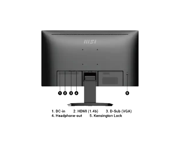 MSI PRO MP223 21.45 inch Full HD Business Monitor