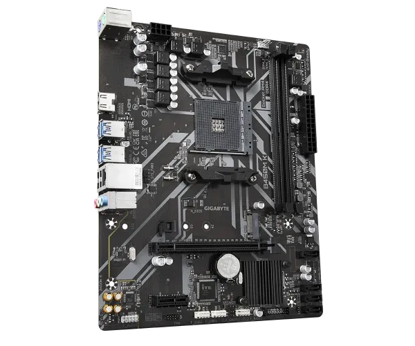 GIGABYTE B450M K AMD AM4 Micro ATX Motherboard