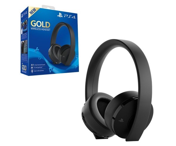 Sony PlayStation Gold 7.1 Surround Sound Wireless Headset