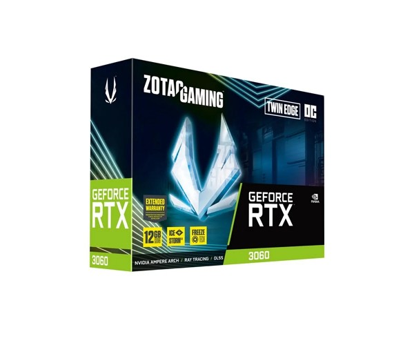 ZOTAC GAMING GeForce RTX 3060 Twin Edge OC 12GB GDDR6 Graphics Card