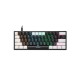LEAVEN K620 WIRED MECHANICAL KEYBOARD WHITE