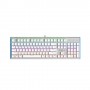 Mumre Wrangler K100 Rainbow RGB Mechanical Keyboard White (Red Switch)
