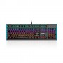 Mumre Wrangler K100 Rainbow RGB Mechanical Keyboard Black (Red Switch)