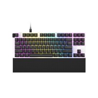 NZXT FUNCTION TENKEYLESSL COMPACT RGB MECHANICAL GAMING KEYBOARD (MATTE WHITE)