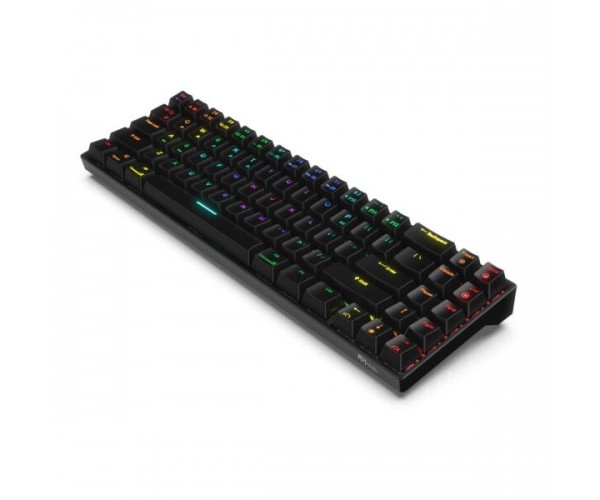 RK ROYAL KLUDGE RK71 Hot-Swappable RGB Wireless Mechanical Gaming Keyboard Red Switch