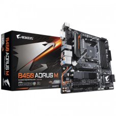 GIGABYTE AMD B450 AORUS M RGB GAMING MOTHERBOARD