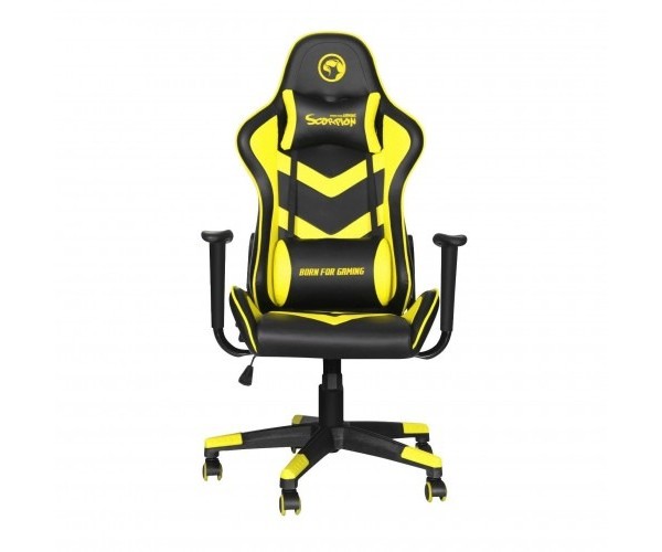 Marvo Scorpion CH 106 Adjustable Gaming Chair Yellow