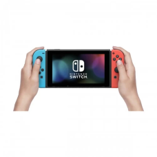 Nintendo Switch HAC-001 V2 Gaming Console With Neon Blue and Neon Red Joy-Con