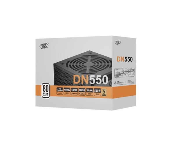 DEEPCOOL DN550 80 Plus EU Certified 550W Non Modular Power Supply