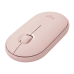Logitech M350 Pebble Bluetooth and Wireless Mouse (Rose)