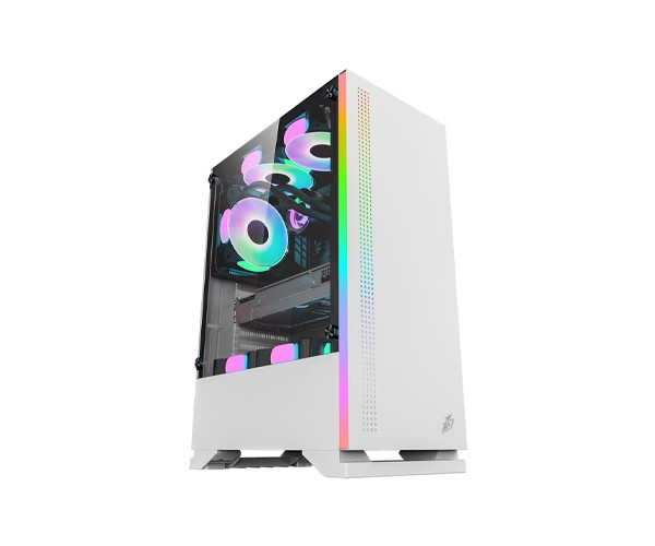 1st player BS-3 ATX Mid Tower Gaming Case (White)