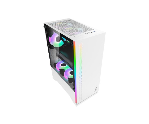 1st player BS-3 ATX Mid Tower Gaming Case (White)