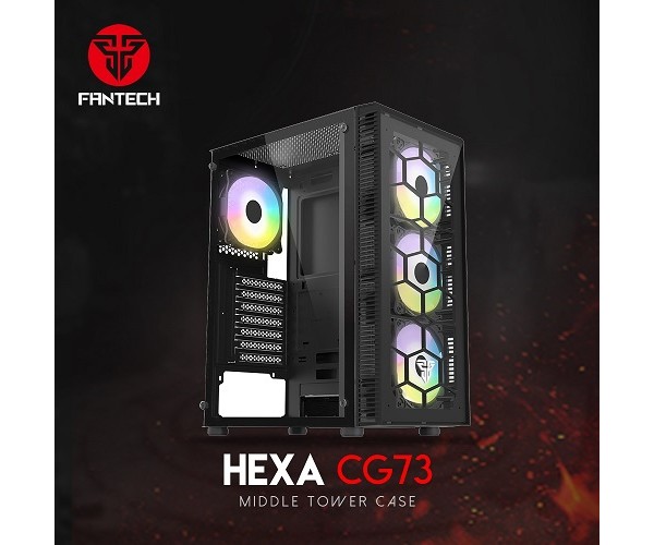 FANTECH Hexa CG73 RGB Middle Tower Case