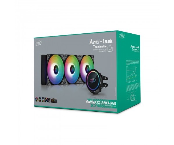 DeepCool GAMMAXX L360 A-RGB liquid CPU Cooler