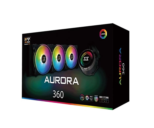 Xigmatek Aurora 360 ARGB 360mm All In One Liquid CPU Cooler