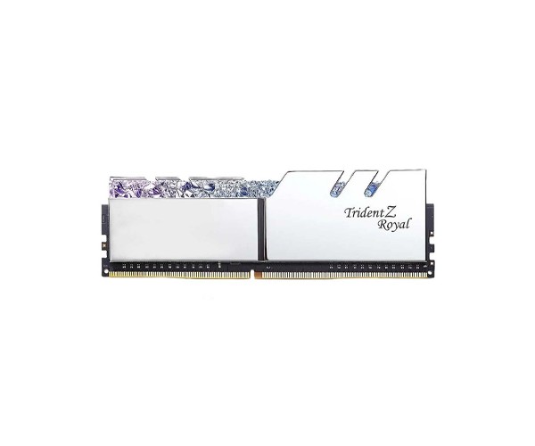 G.SKILL Trident Z Royal Series 16GB 3200MHz RGB Silver DDR4 RAM