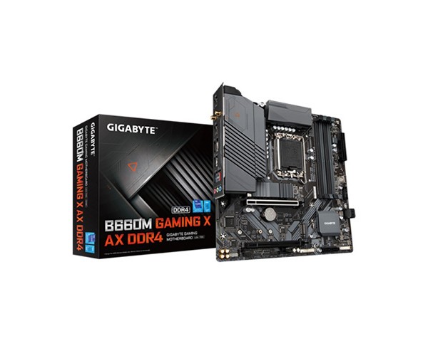 Gigabyte B660M GAMING X AX DDR4 12th Gen Intel Micro-ATX Motherboard