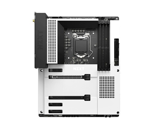 NZXT N7 Z590 LGA 1200 10th And 11th Gen WiFi ATX Motherboard (White)