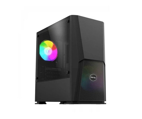 Value Top VT-B703 Mid Tower Micro-ATX Gaming Case (Black)