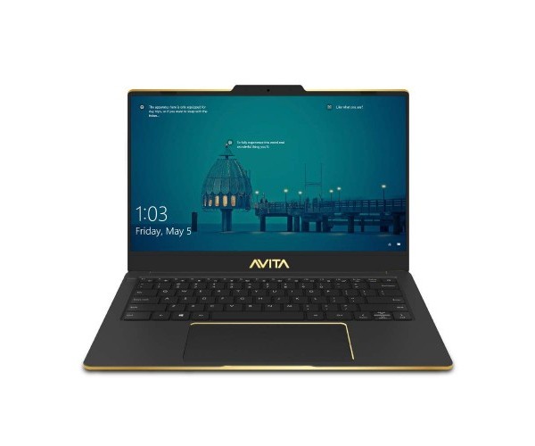 Avita Liber V14 Core i5 10th Gen 14" FHD Laptop Golden Matt Black