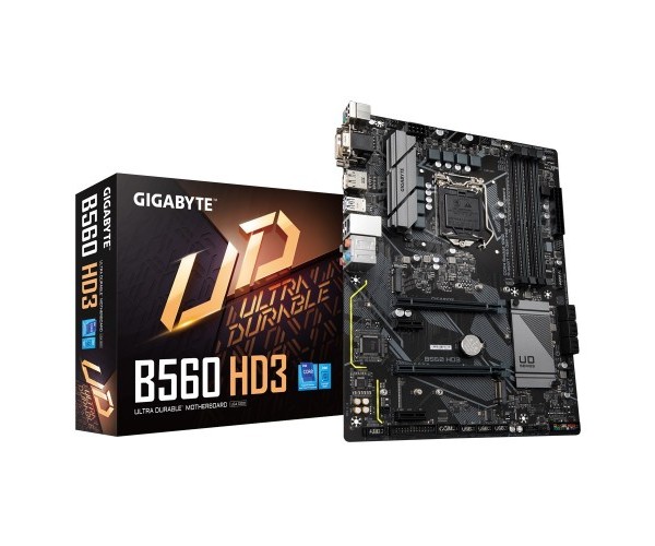 Gigabyte B560 HD3 Ultra Durable Intel 10th and 11th Gen ATX Motherboard