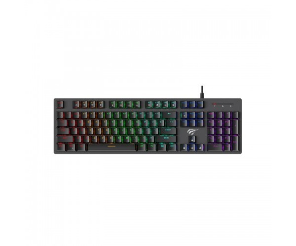 Havit KB858L RGB Backlit Mechanical Gaming Keyboard (Black)