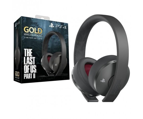 Sony PlayStation Gold Last of Us Part II Limited Edition 7.1 Surround Sound Wireless Headset