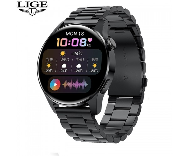 LIGE BW0256 smart watch with Bluetooth calling ( Dual strap)