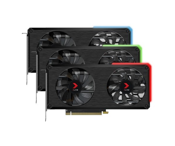 PNY GeForce RTX 3060 Ti 8GB XLR8 Gaming REVEL EPIC-X RGB Dual Fan (LHR) GDDR6 Graphics Card