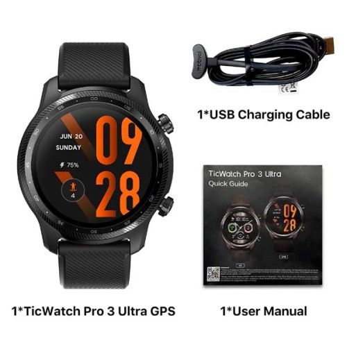 ultra gps ticwatch whatsapp