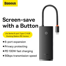 Baseus Hub Lite Series 6 Port Type-C  WKQX050101