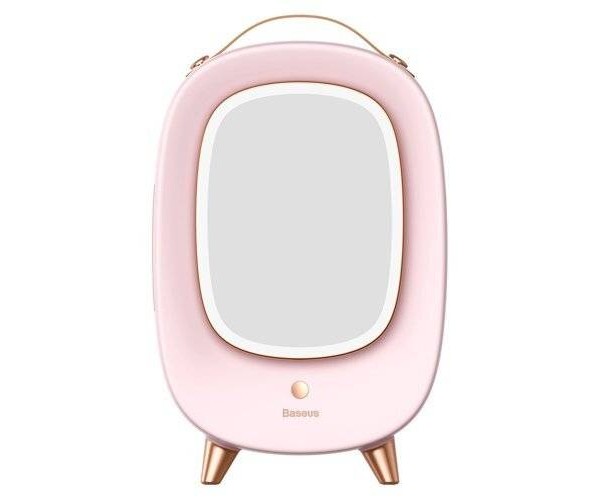 Baseus Mini Beauty Fridge for Cosmetics With Mirror Pink (CRBXNS-A04)